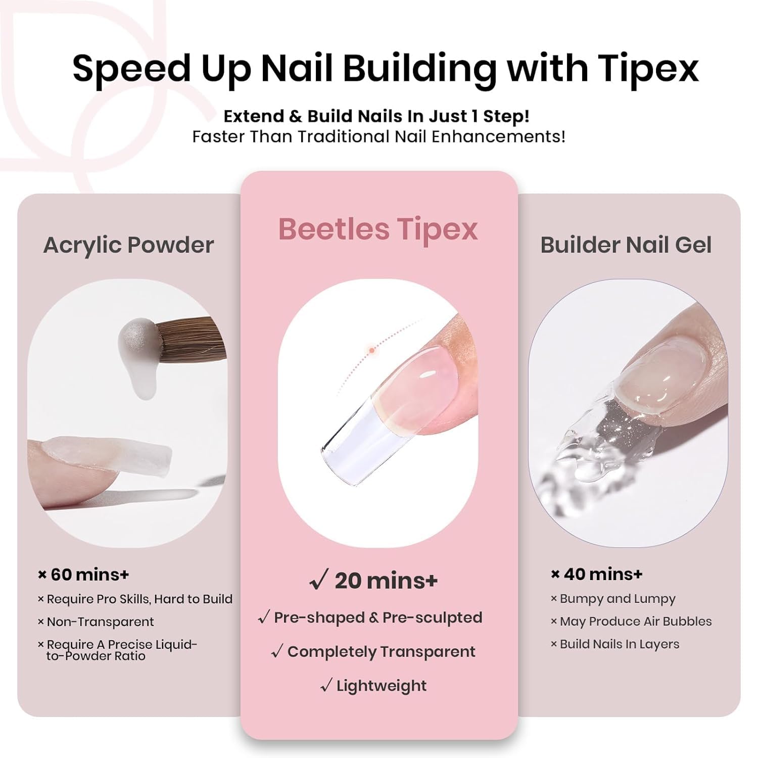 Beetles Tipex: lima para preparar y pulir uñas