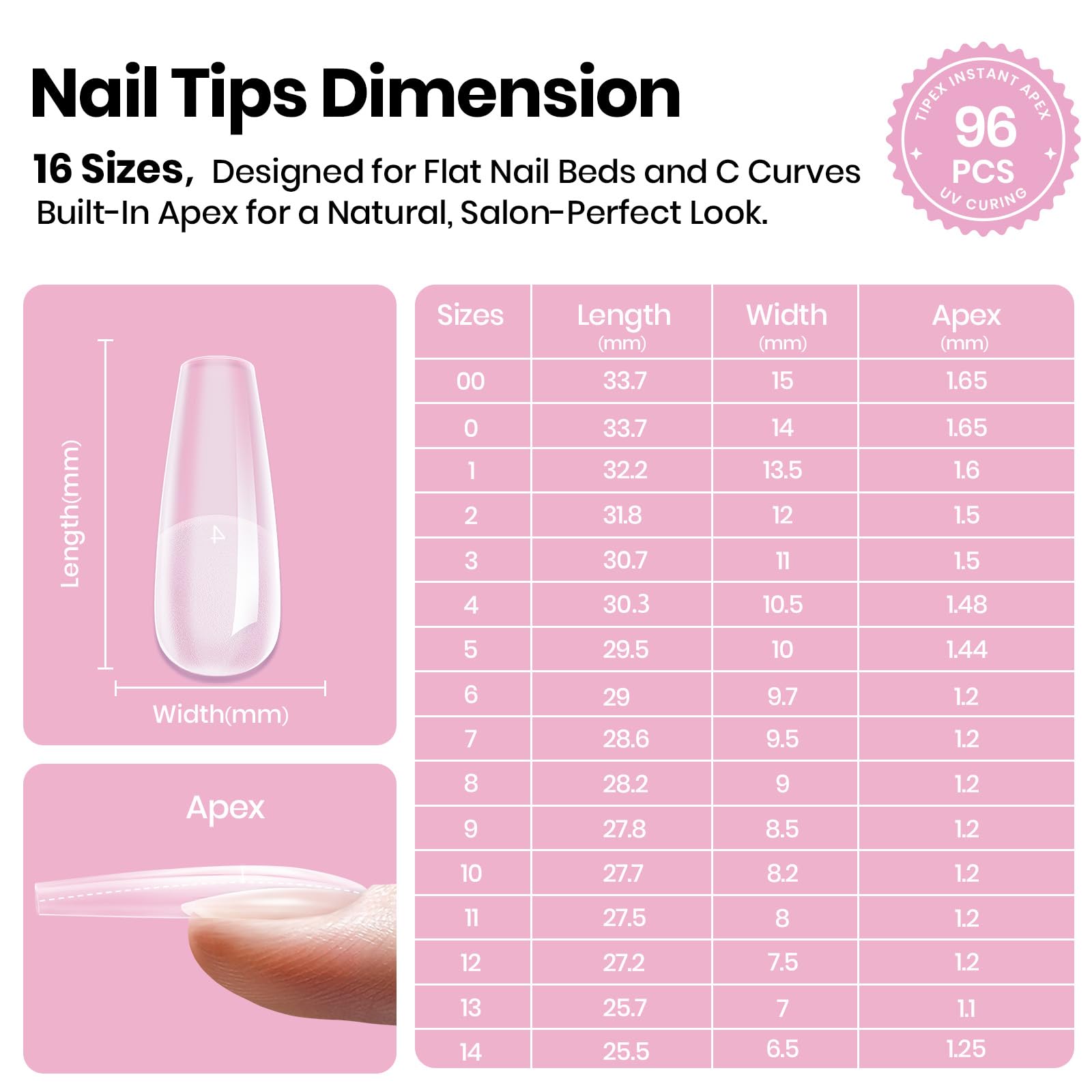 Beetles Tipex Lite, conjunto para manicura en casa