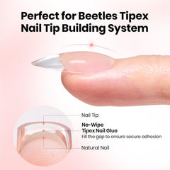 Beetles Tipex Pegamento Uñas Gel: curado estable con UV/LED para mayor durabilidad
