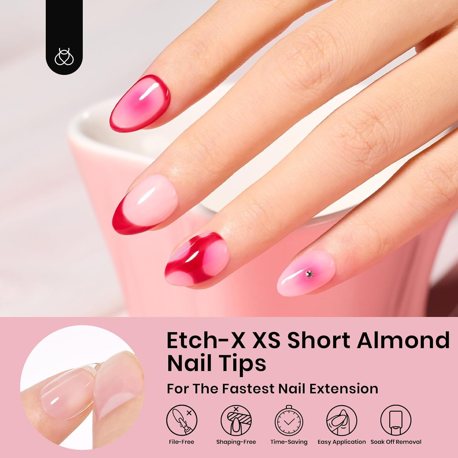 Beetles tips duracion de 28 dias para manicura duradera