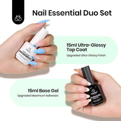 Beetles top coat 15ml bottle close-up with extra glossy finish.