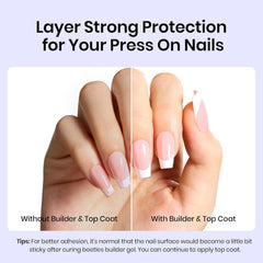 Beetles top coat brillo extra: capa final ultrabrillante y resistente.