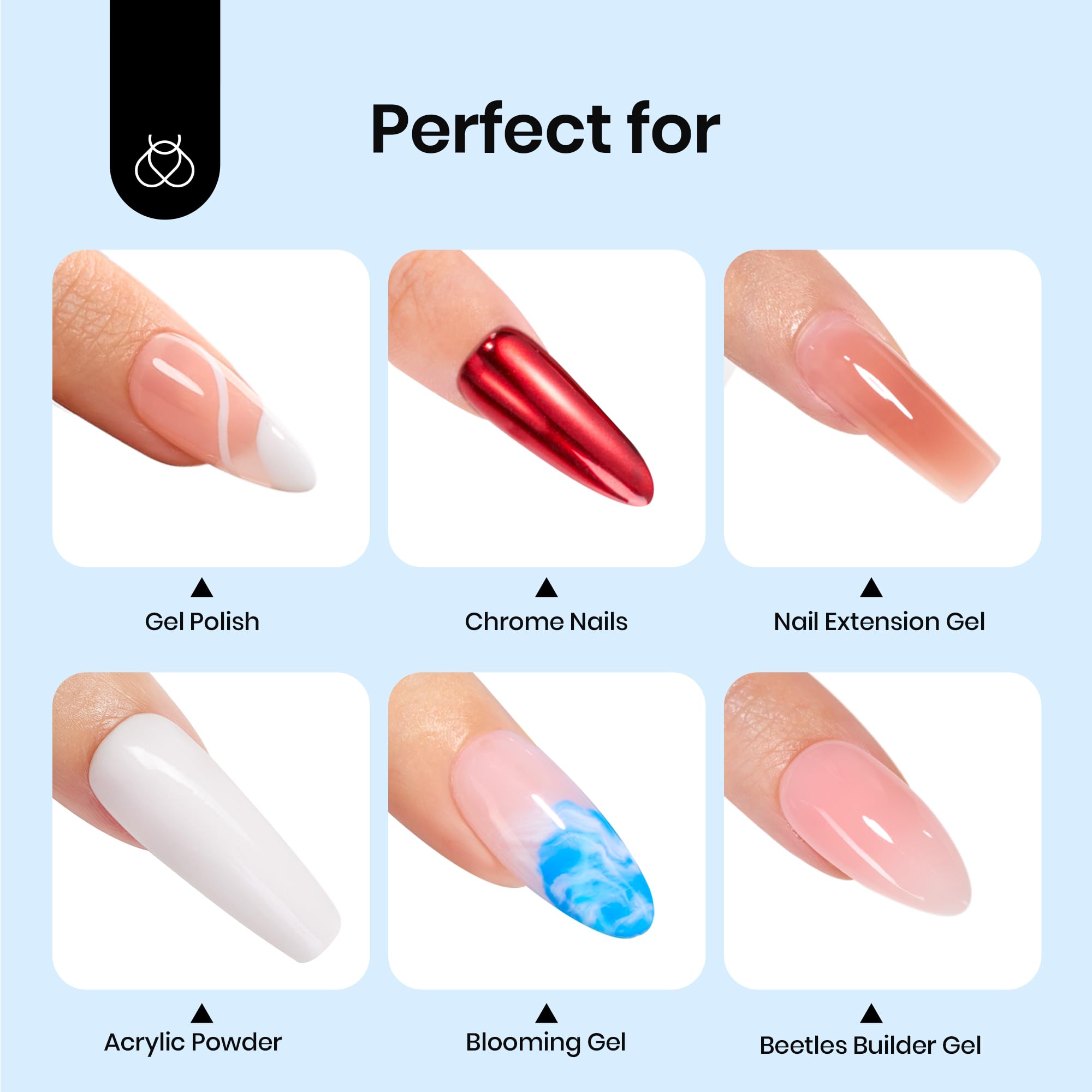 Beetles Top Coat packaging-set emphasizes value and professional-grade results.