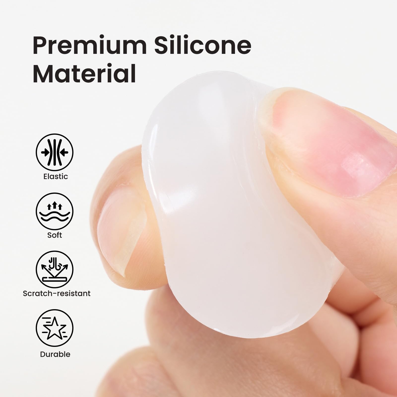 Beetles Transparent Stamper Bottle lets you see embossed designs clearly.