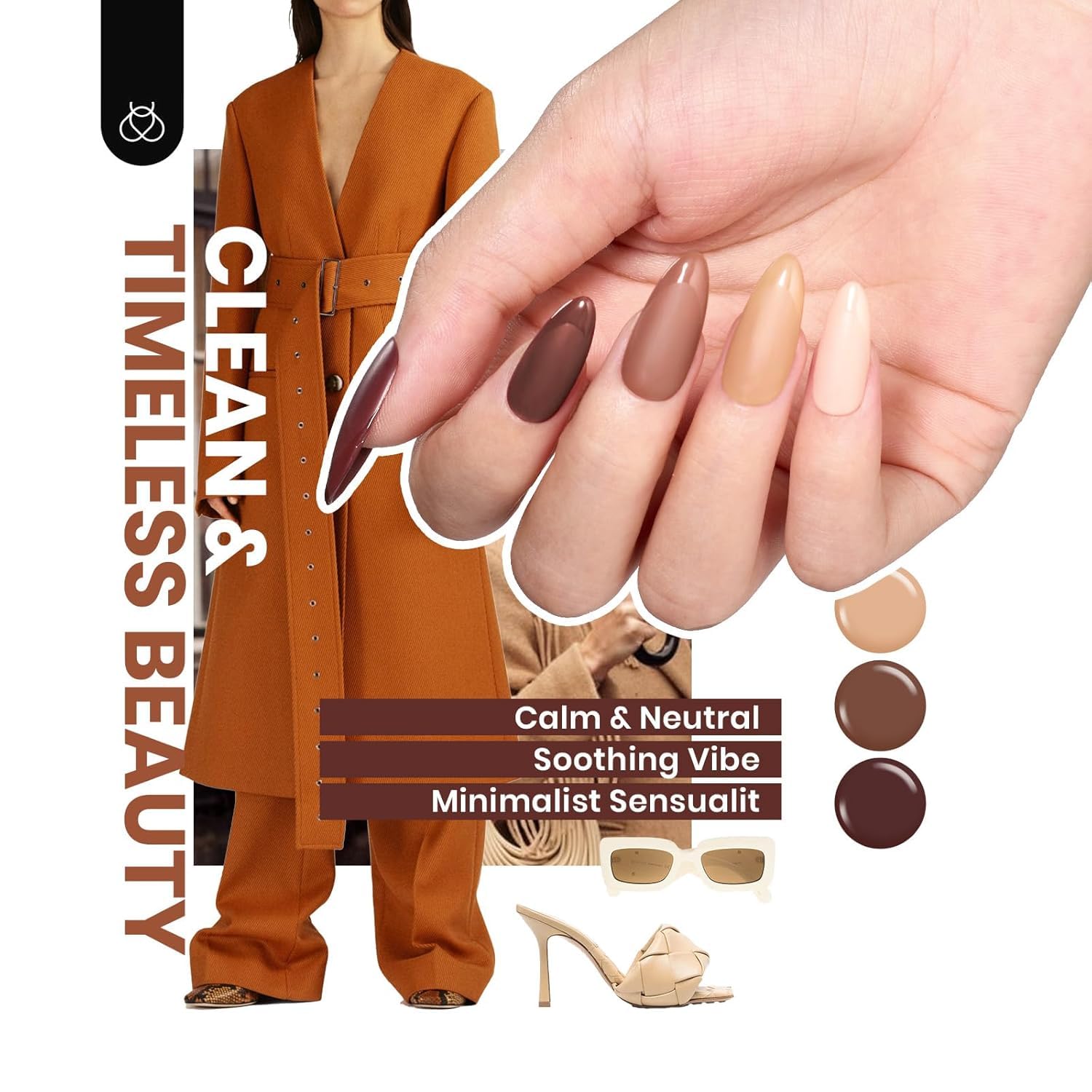 Beetles Urban Rhythm nude shade for timeless nails at home.