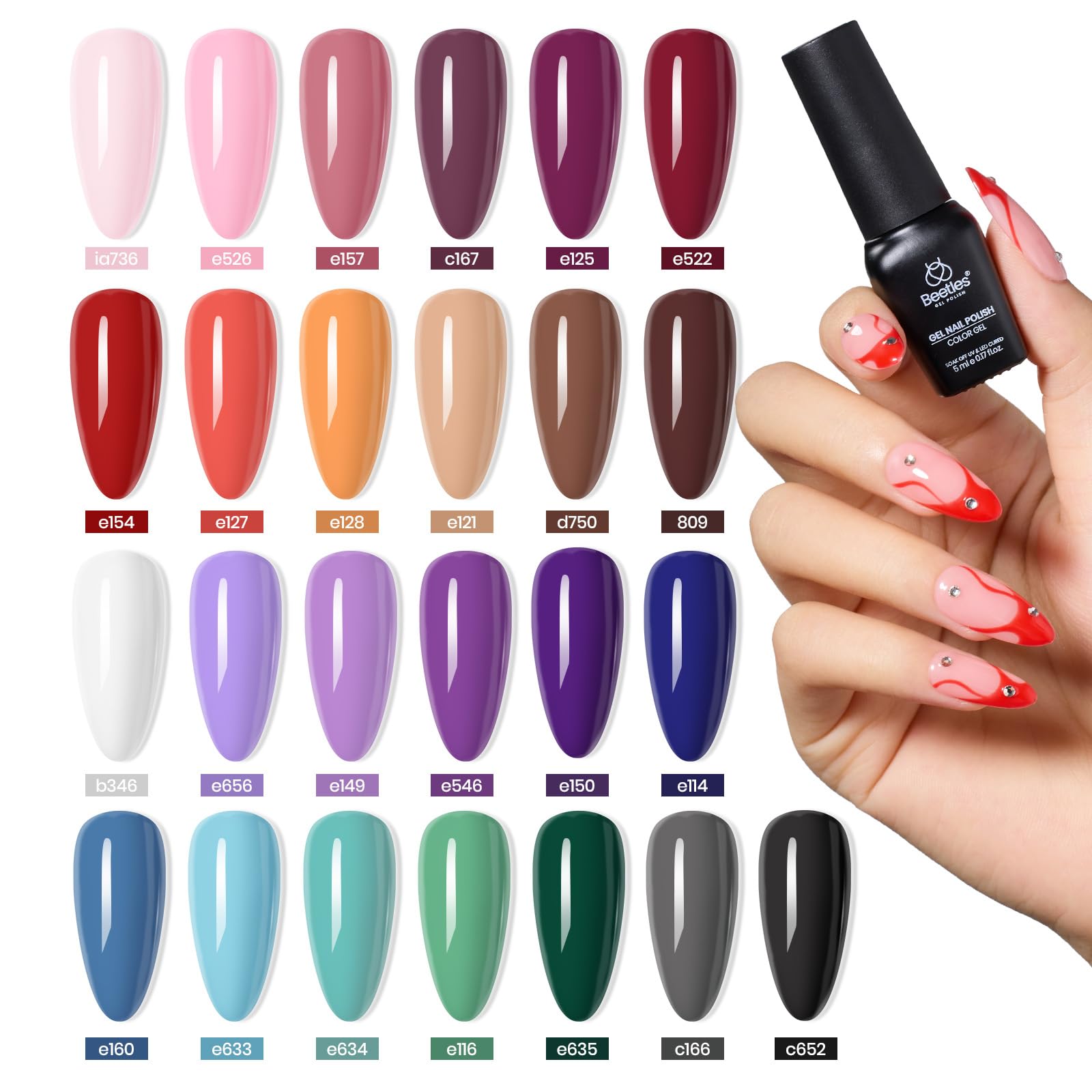 Beetles Urban Rhythm purple shade for playful polish.