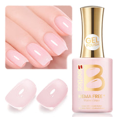 Beetles Warm Grace Nude Pink gel polish bottle for a chic nude base.