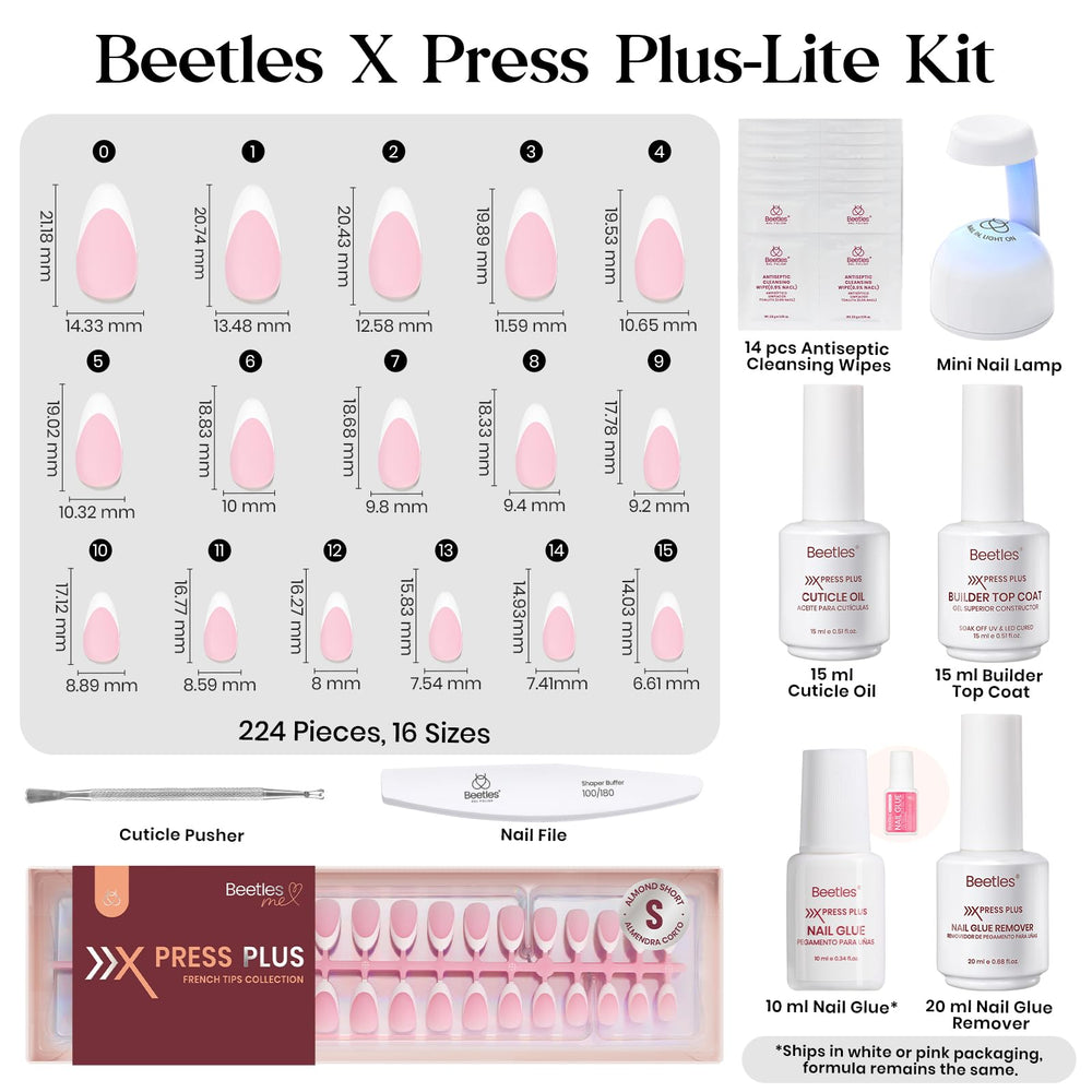 Beetles nail pusher and file for precise prep