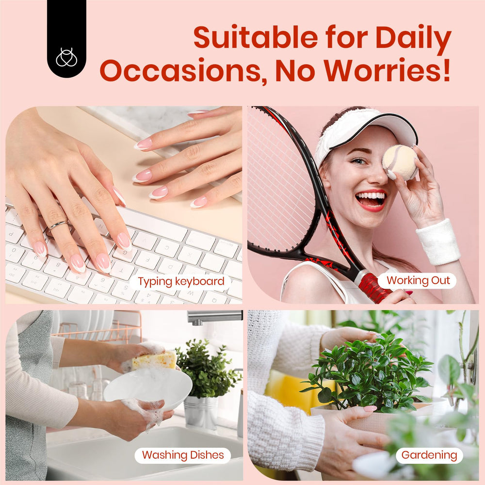 Beetles X Press nail file shapes edges for a clean, smooth finish.
