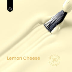 Beetles Yellow Gel Polish Lemon Cheese swatches display spring pastel shade
