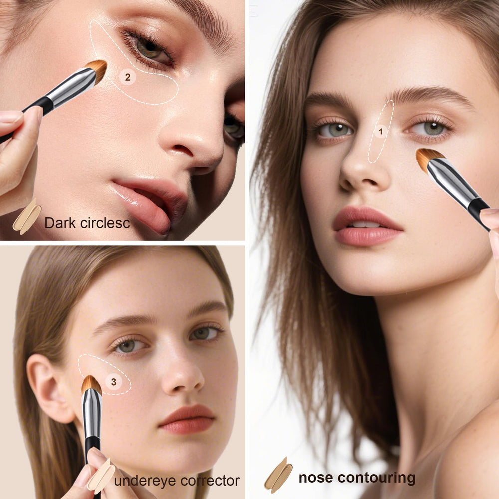 BeeYoYe flawless blend triangle design delivering a natural finish