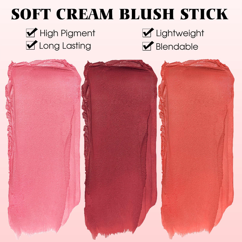 BEFIVECOK rubor rosa tímido para acabado natural