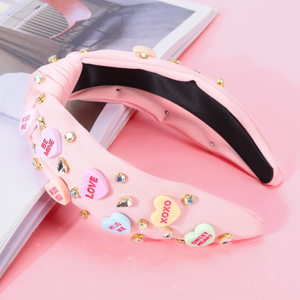 BEFIVECOK diadema para combinar con vestidos y tops de San Valentín