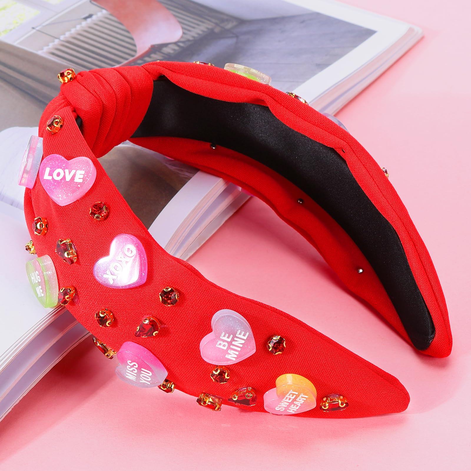 BEFIVECOK soft-base headband ensures comfortable wear without squeezing