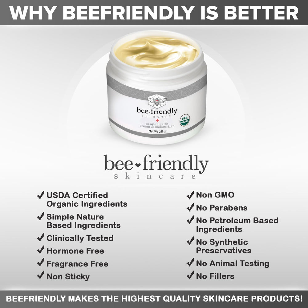 BeeFriendly olive oil and vitamin E provide nourishing support