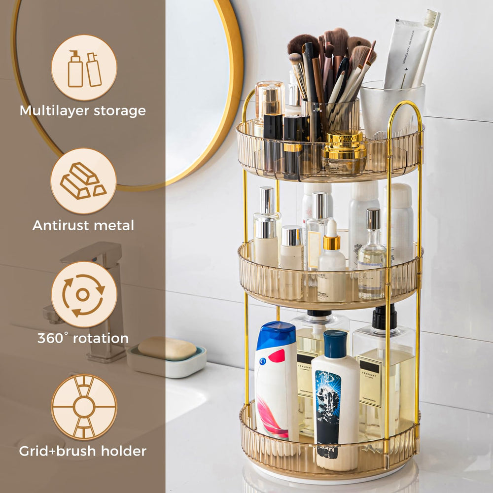 BEFSOP space-saving design fits cosmetics, perfumes, and toiletries