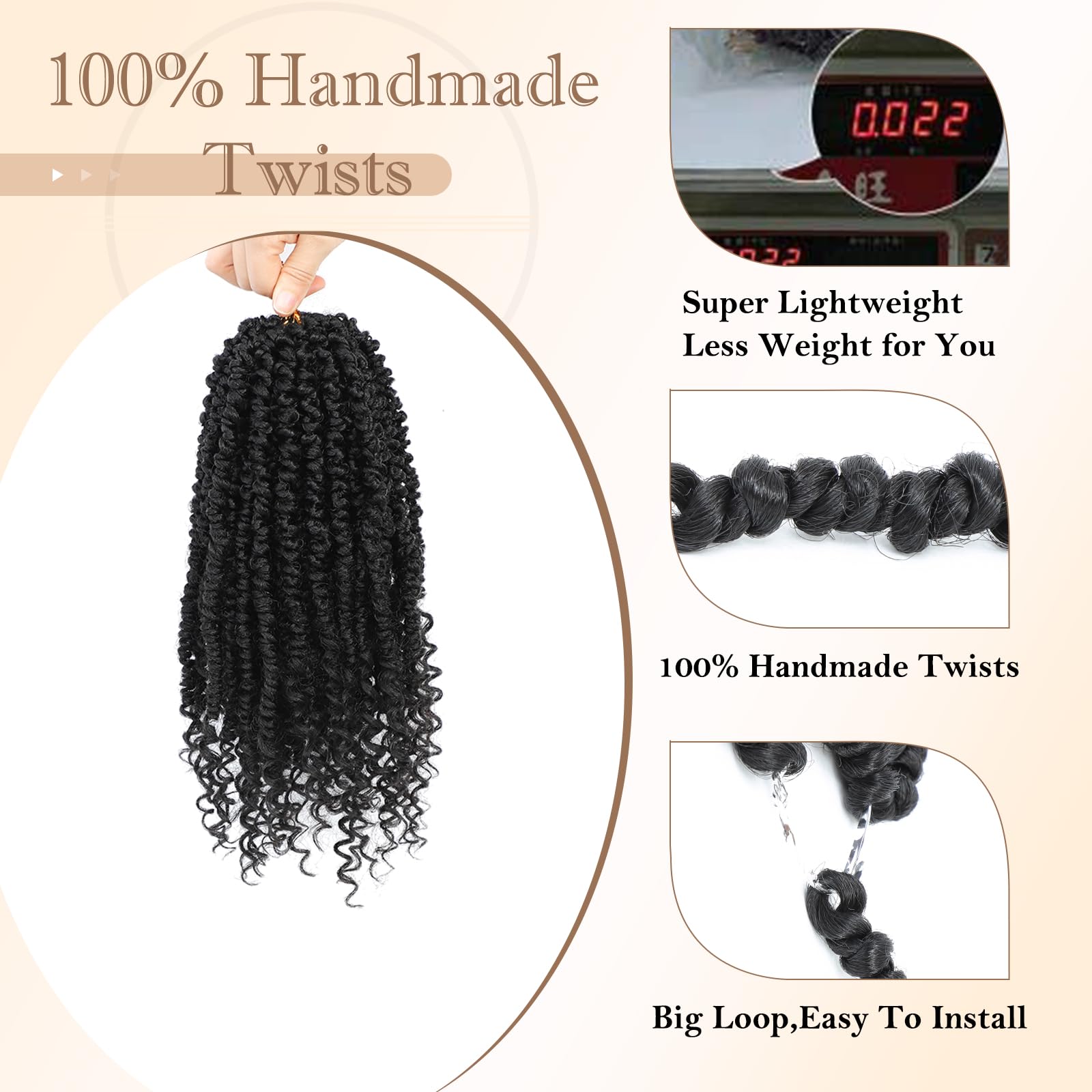 BEFUNNY 1B black color with natural-looking texture for everyday looks