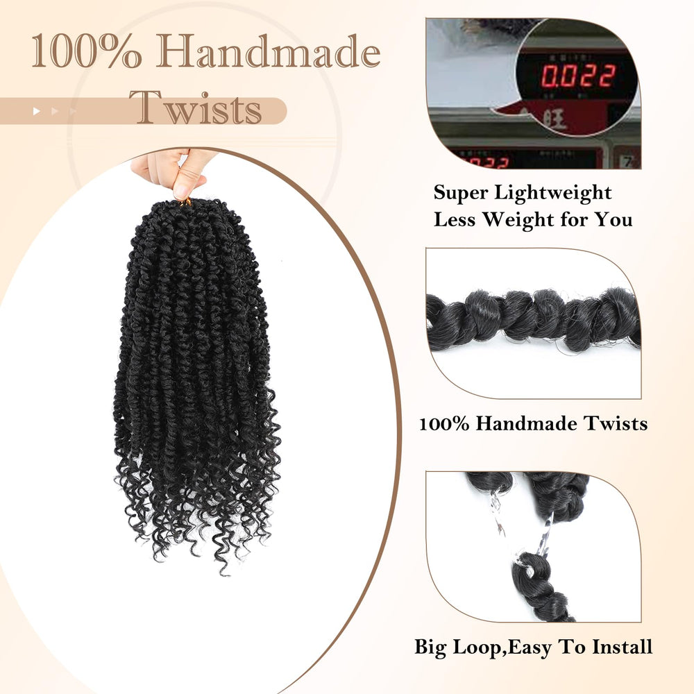 BEFUNNY 1B black color with natural-looking texture for everyday looks
