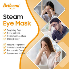 BeHoomi calor constante 104-113 °F para ojos cansados