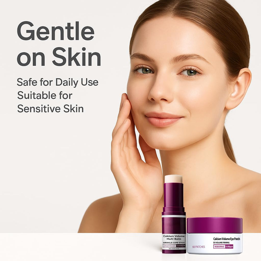 BeiBreeze Eye Care Duo balm stick on forehead and neck