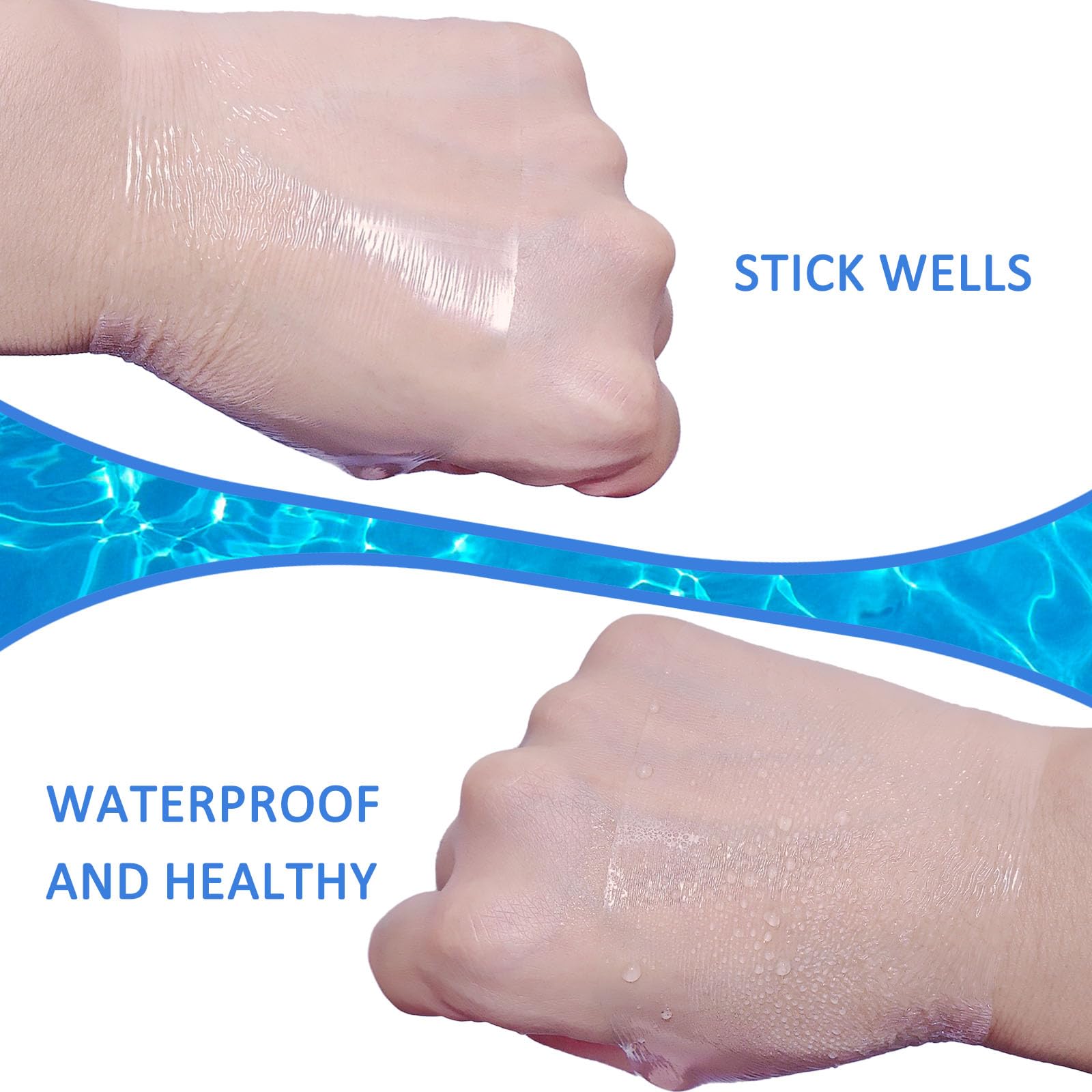 Beieverluck second skin wrap creates a breathable shield over healing tattoos.
