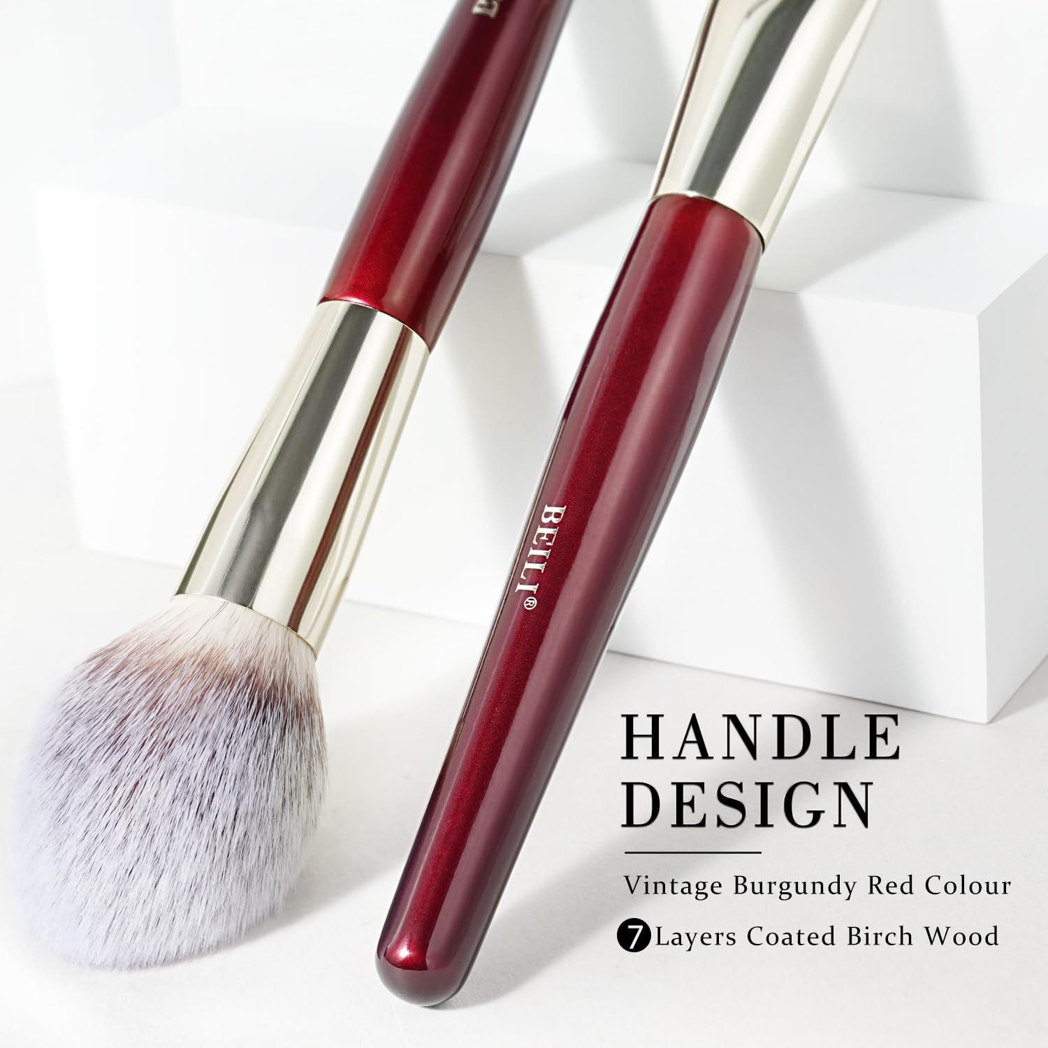 BEILI contour foundation brush for precise sculpting and natural finish