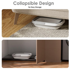 Beinilai foot bath features massage rollers and bumps for foot care.