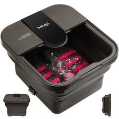Beinilai Collapsible Foot Spa handle for easy transfer and storage