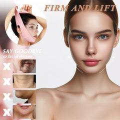 Beiskll reusable jawline-strap pink designed for daily contour wear.