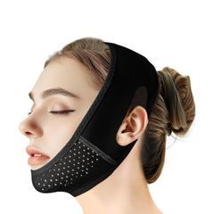 Beiskll reusable V-line mask chin strap supports a contoured jawline