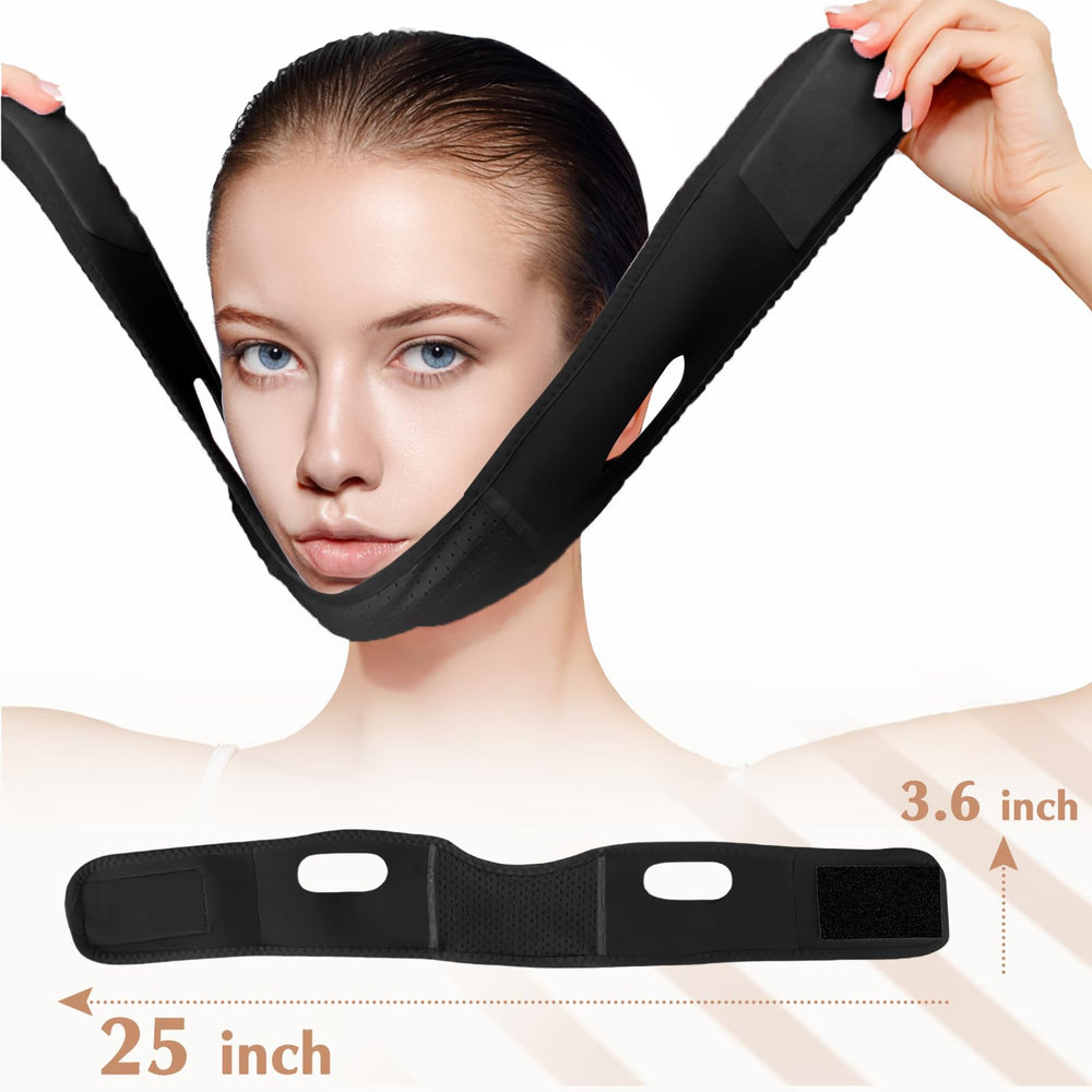 Beiskll V-shaped face mask outline highlights jawline enhancement