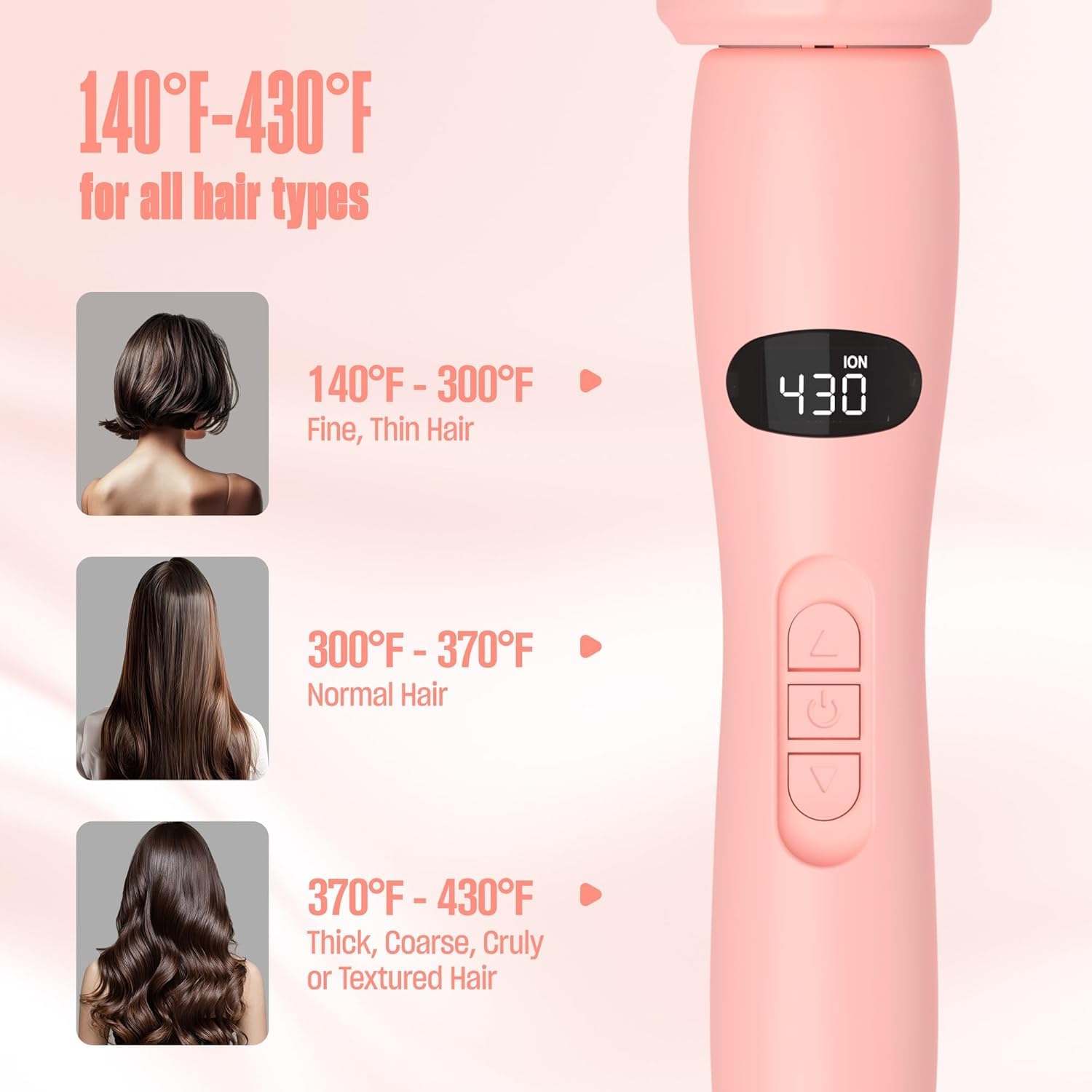 Bekind Twist Pro dual voltage for travel-friendly styling anywhere.