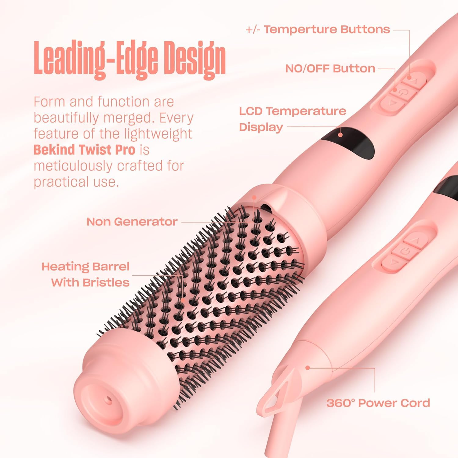 Bekind Twist Pro salon-quality finish in a compact tool.