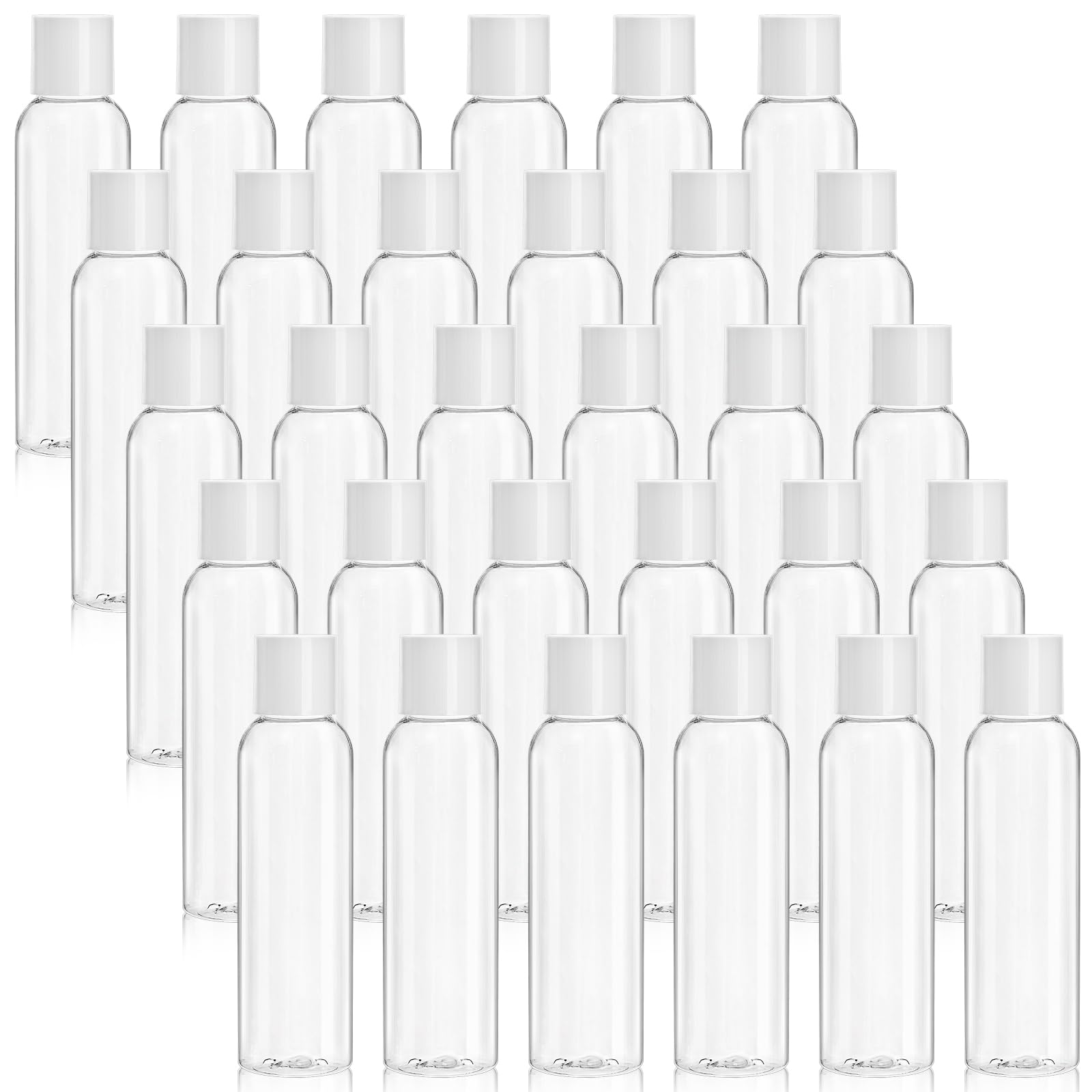Bekith 30-pack 4oz bottle with disc-top cap for travel-friendly dispensing.