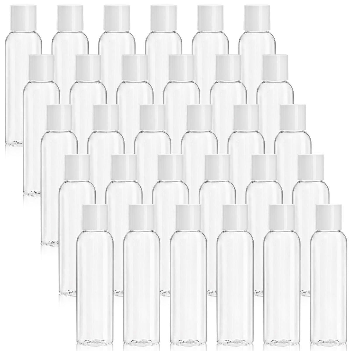 Bekith 30-pack 4oz bottle with disc-top cap for travel-friendly dispensing.