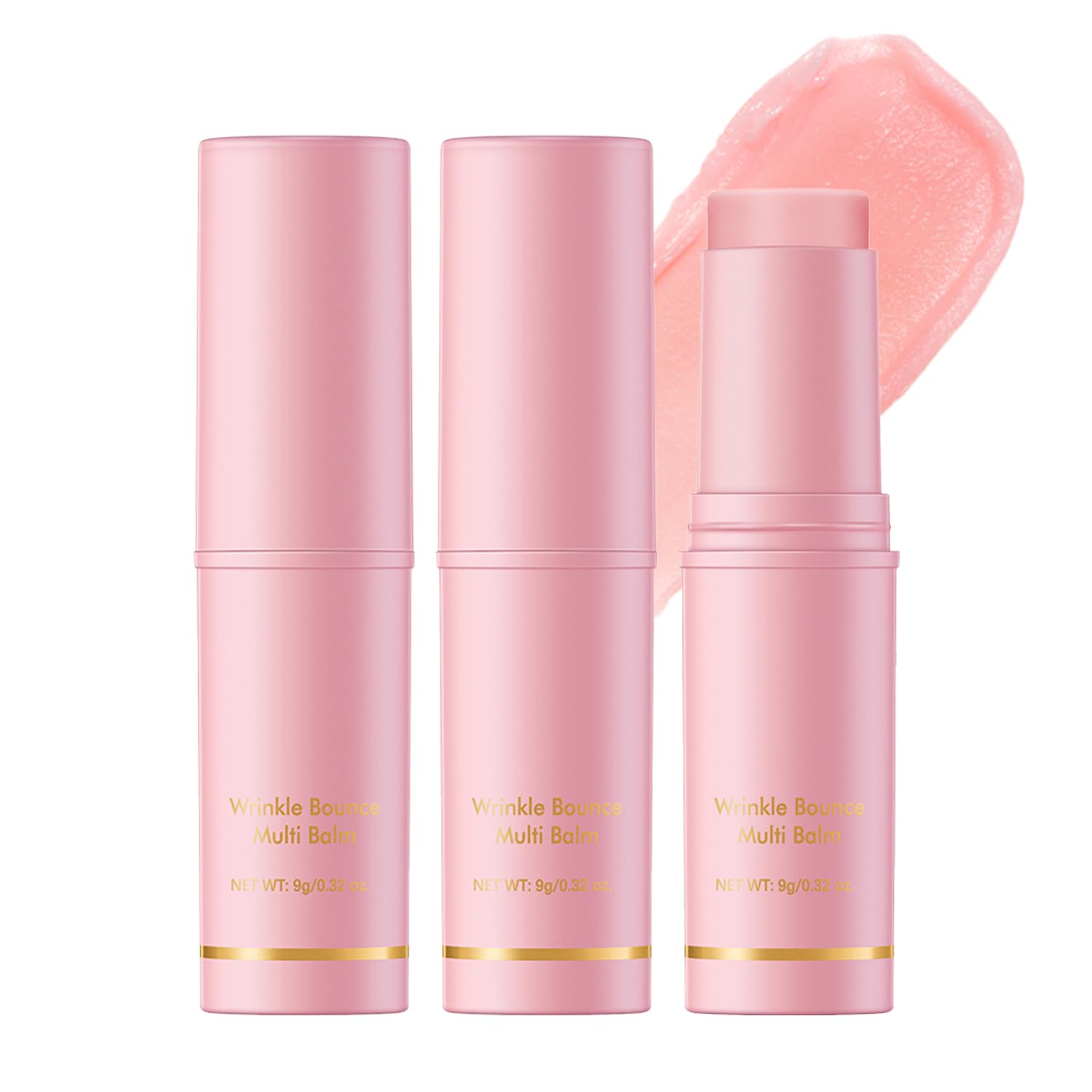 Bekoeen 2Pcs Hydrating Balm Stick for eyes, lips, and face provides all-in-one moisture