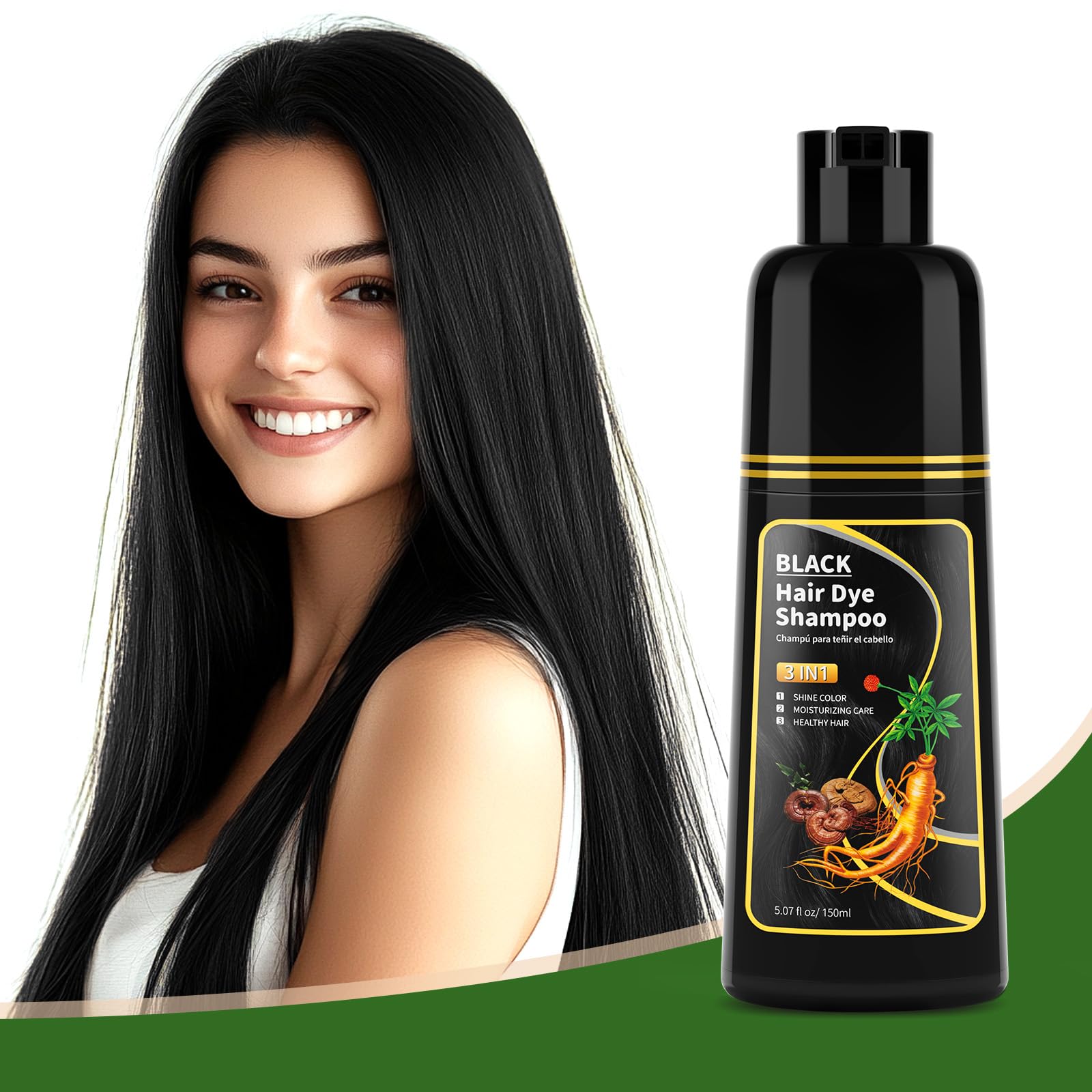 BELEZALIB After-use hair looks soft and shiny.