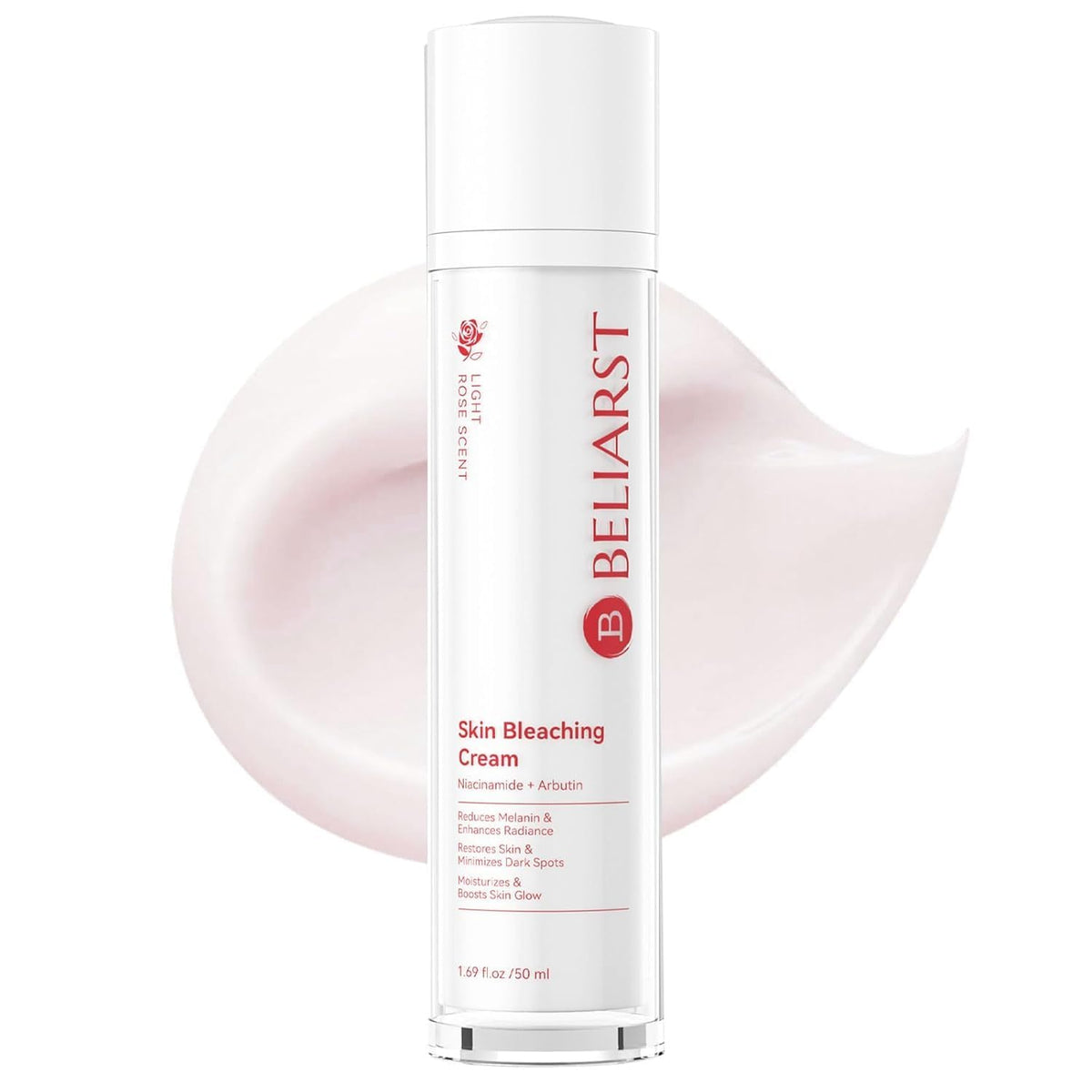 BELIARST crema brillo piel muslo interno para tono más uniforme y luminosidad natural