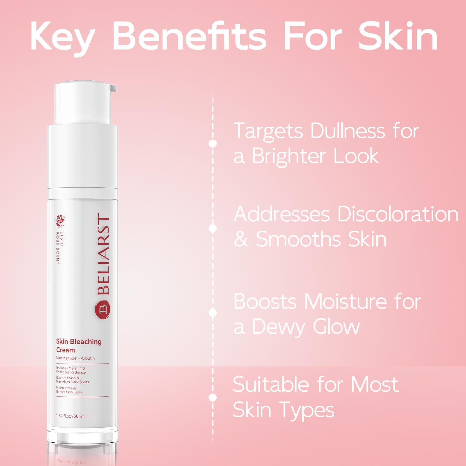 BELIARST crema ingredientes Vitamina C para piel iluminada y tono uniforme