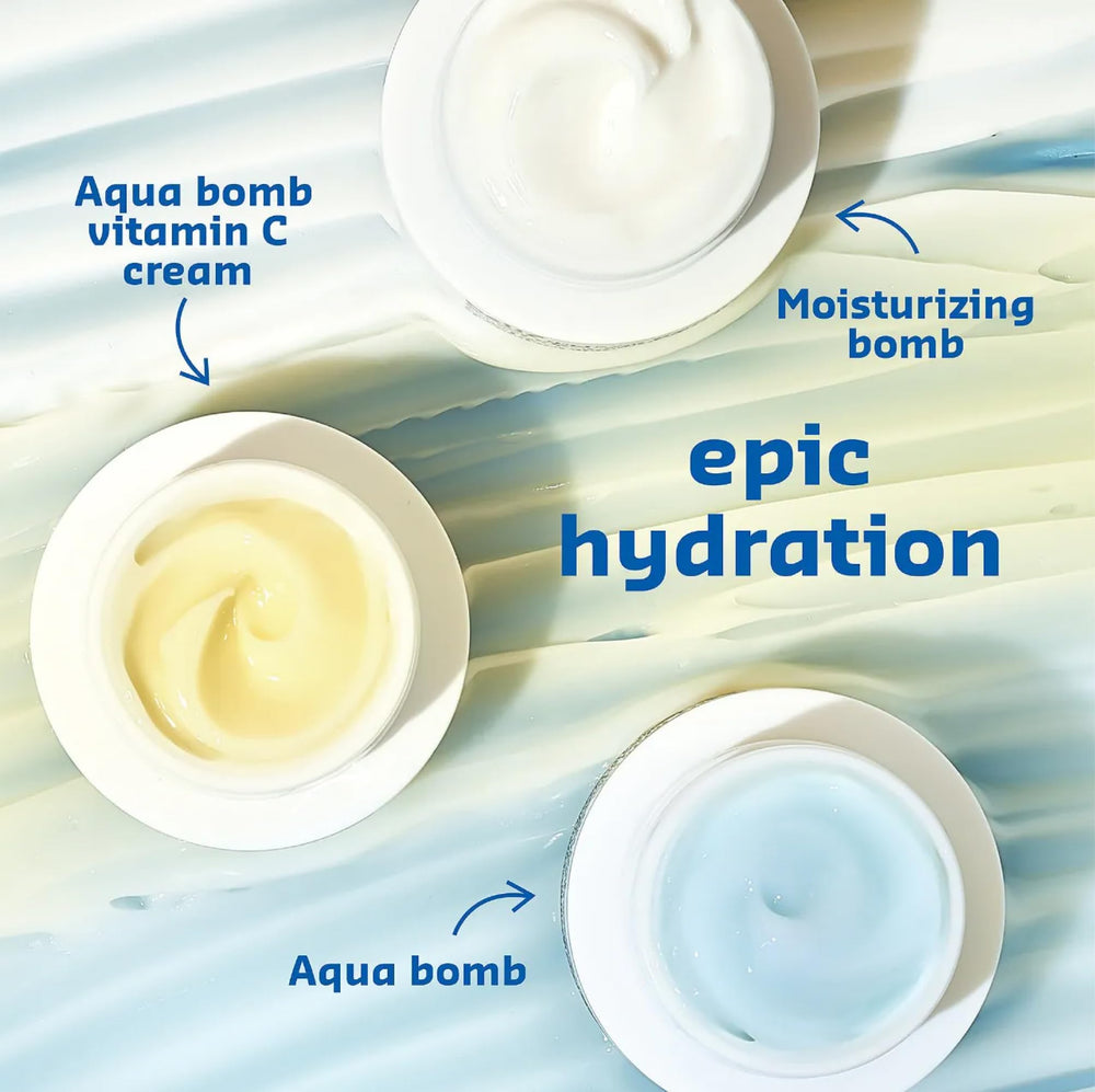 Belif Aqua Bomb packaging-front displays trusted branding and product info.