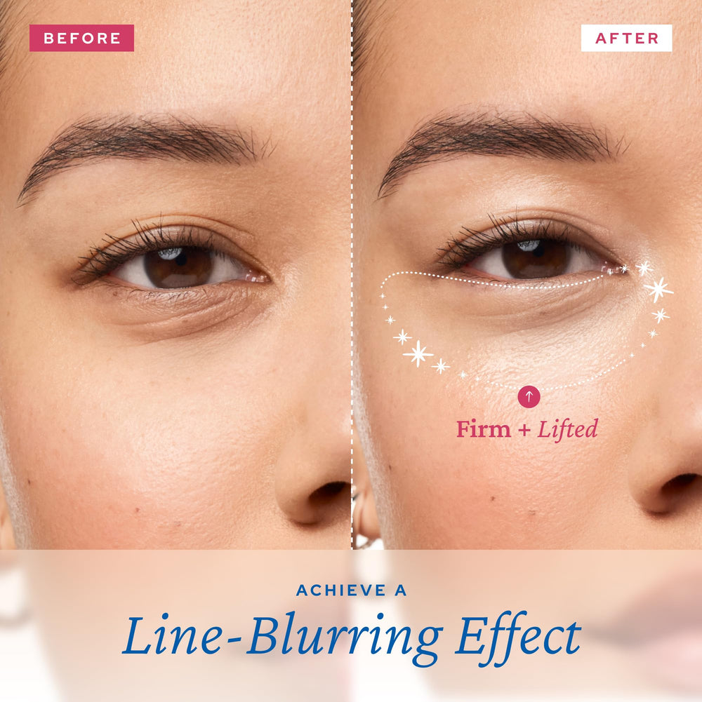 Belif bakuchiol-collagen eye serum swirl texture ready for hydration.