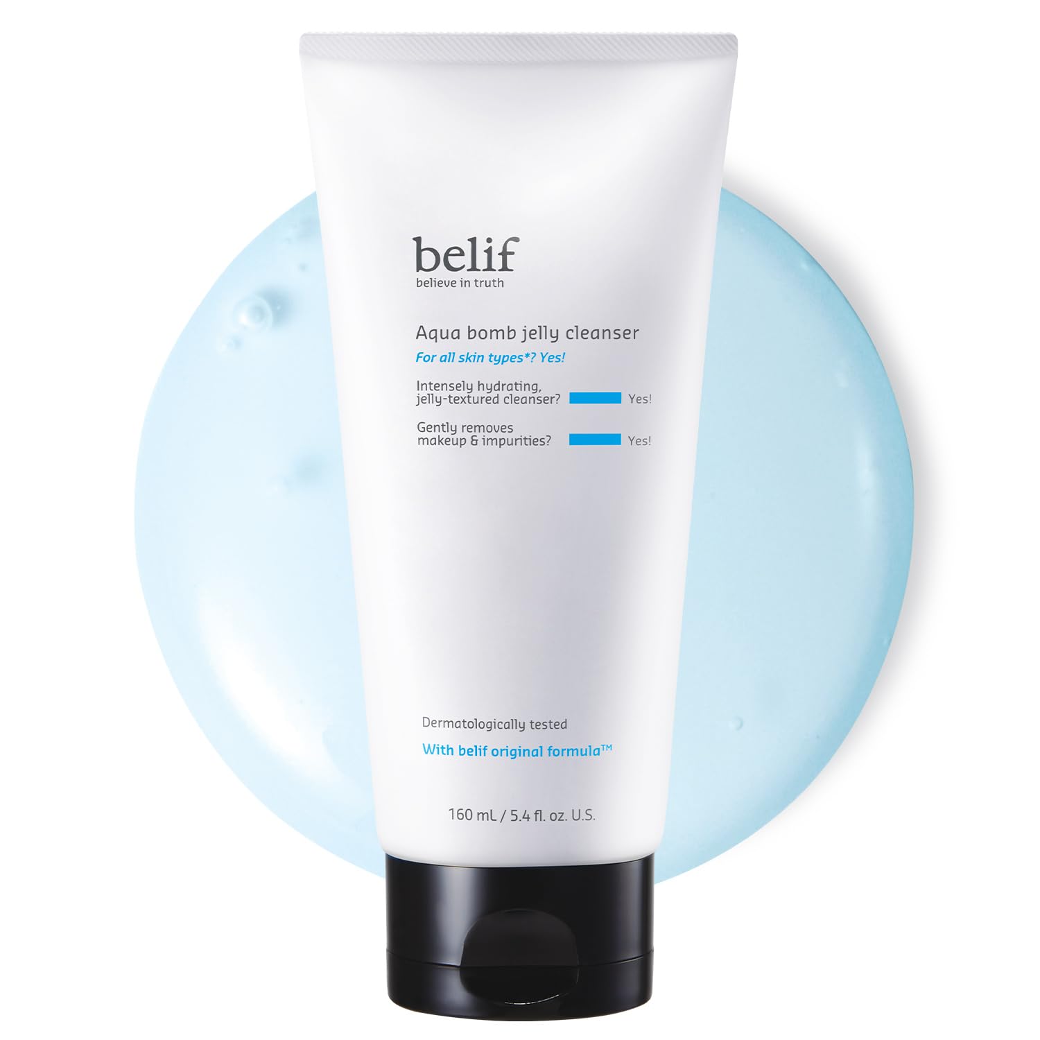 Belif Jelly Hydrating Deep Cleanser bottle - gentle, hydrating cleanse for daily skin comfort.