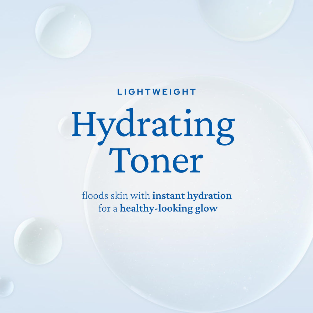 belif Niacinamide Hydrating Toner being applied to the face for even tone prep
