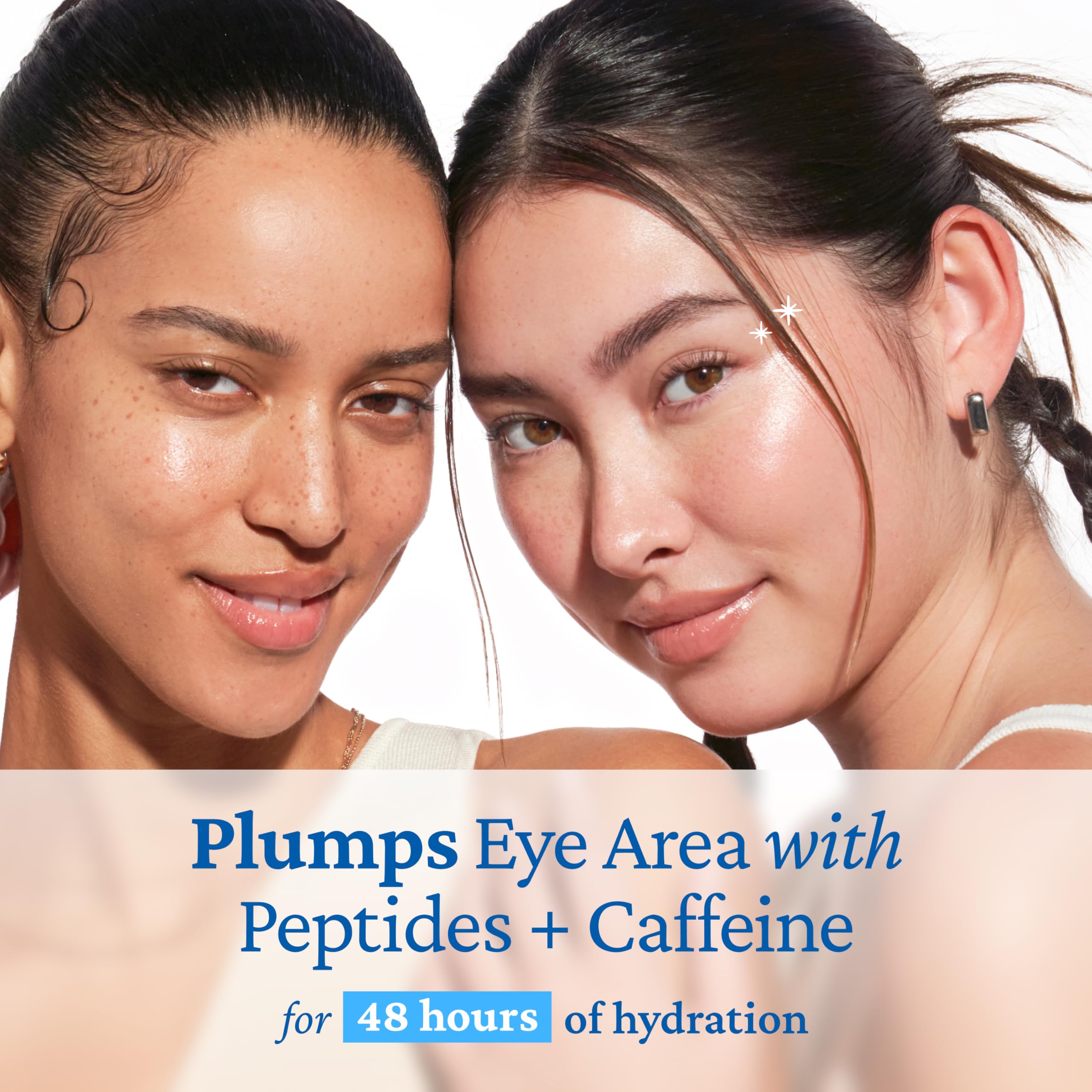 Belif Peptide Eye Bomb with ceramide and squalane for hydration boost.