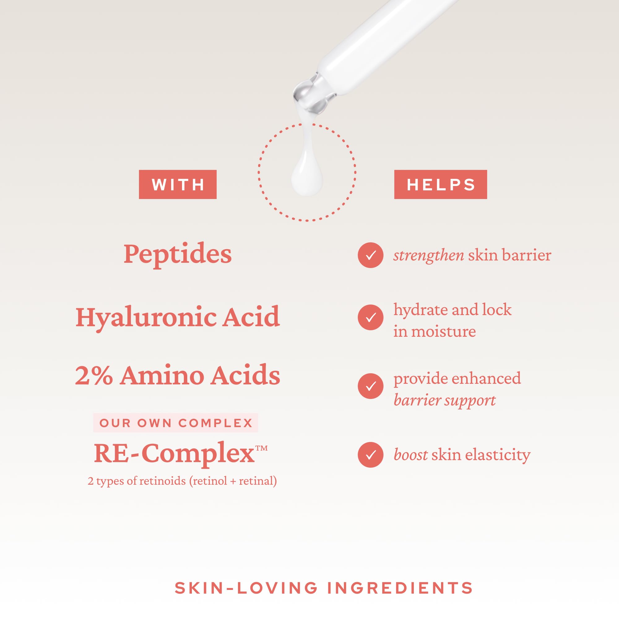 belif Retinol & Peptide Serum close-up highlighting pores refined in real-life use
