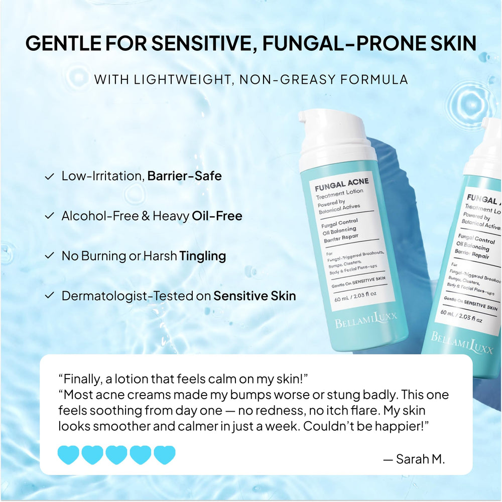 BellamiLuxx quick-absorption texture leaves skin feeling refreshed.