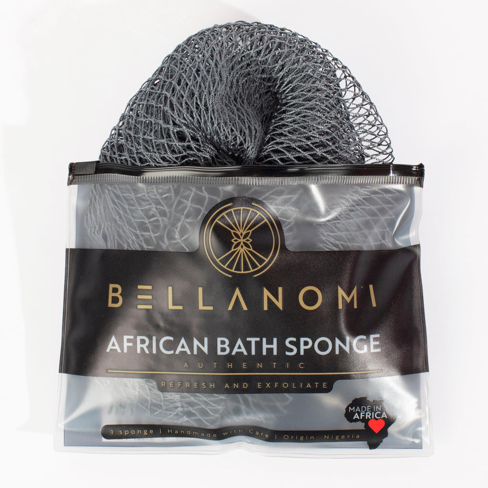Bellanomi African exfoliating net sponge slate finish for daily renewal