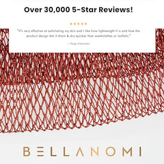 Bellanomi esponja de nylon secado rápido para higiene diaria y comodidad.