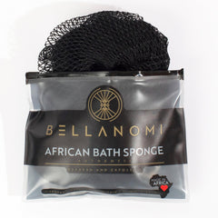 Bellanomi: esponja exfoliante africana, uso diario y exfoliación suave.