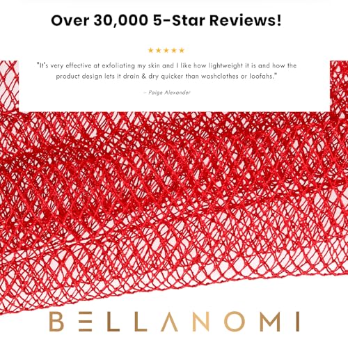 Bellanomi open-weave sponge dries quickly after use.